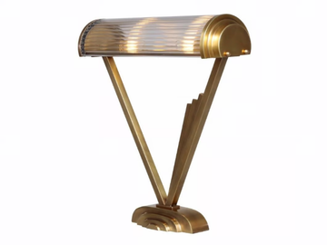PETITOT V - Handmade brass table lamp by Patinas Lighting - view 2